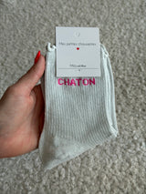 Chaussettes montantes CHATON