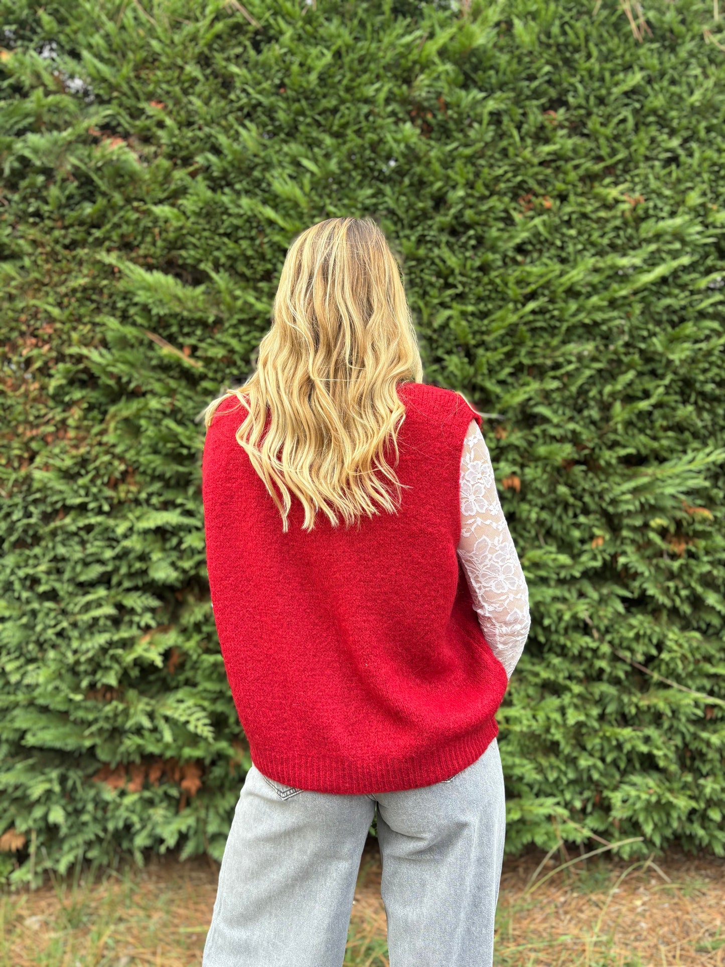 33 - Gilet TOM - Framboise foncé