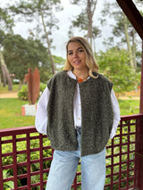 Veste sans manches LILI Kaki