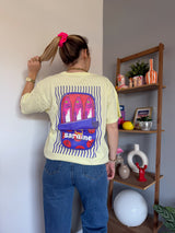 T-shirt SARDINE Jaune