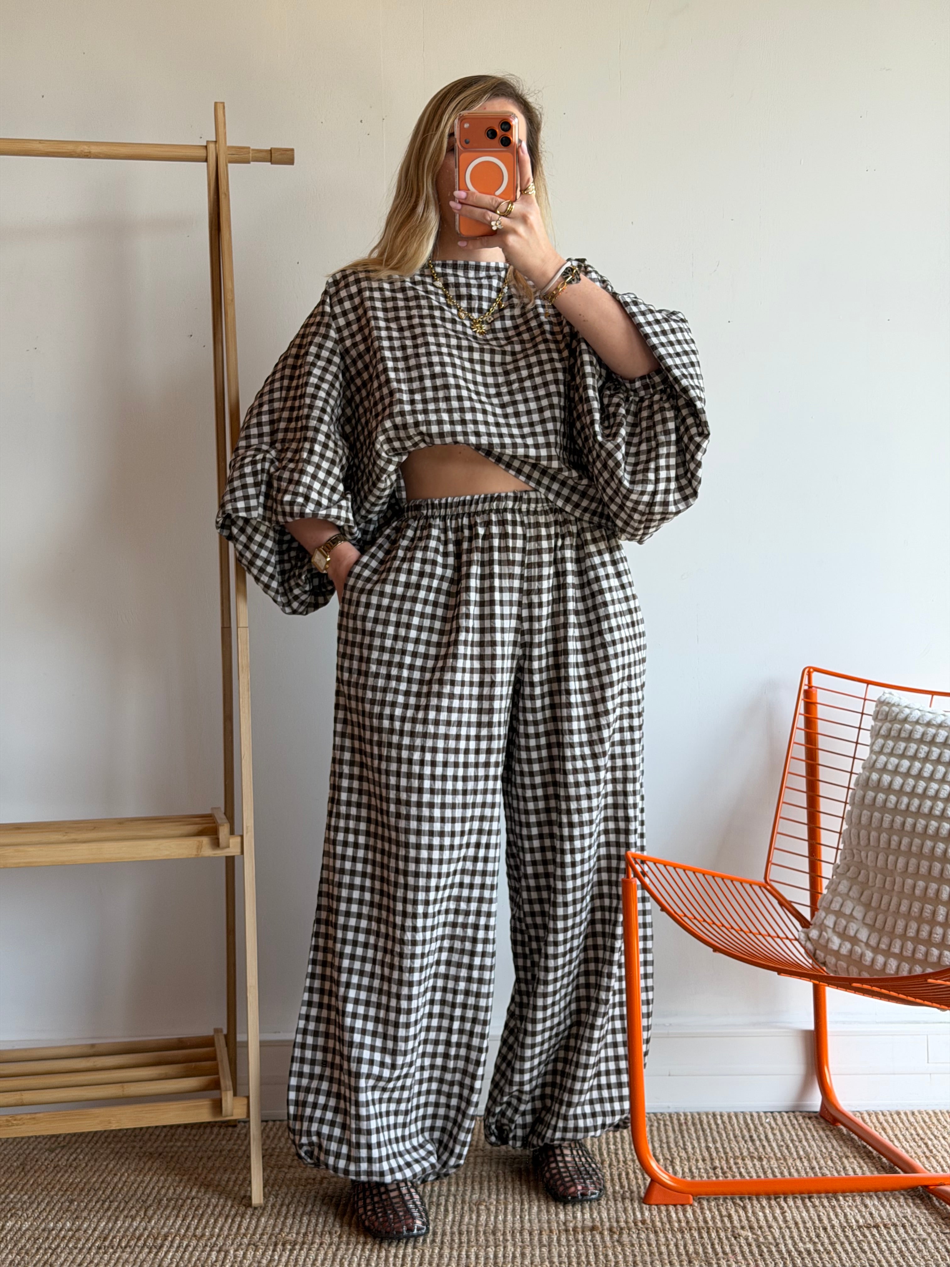 Pantalon DIANE Chocolat