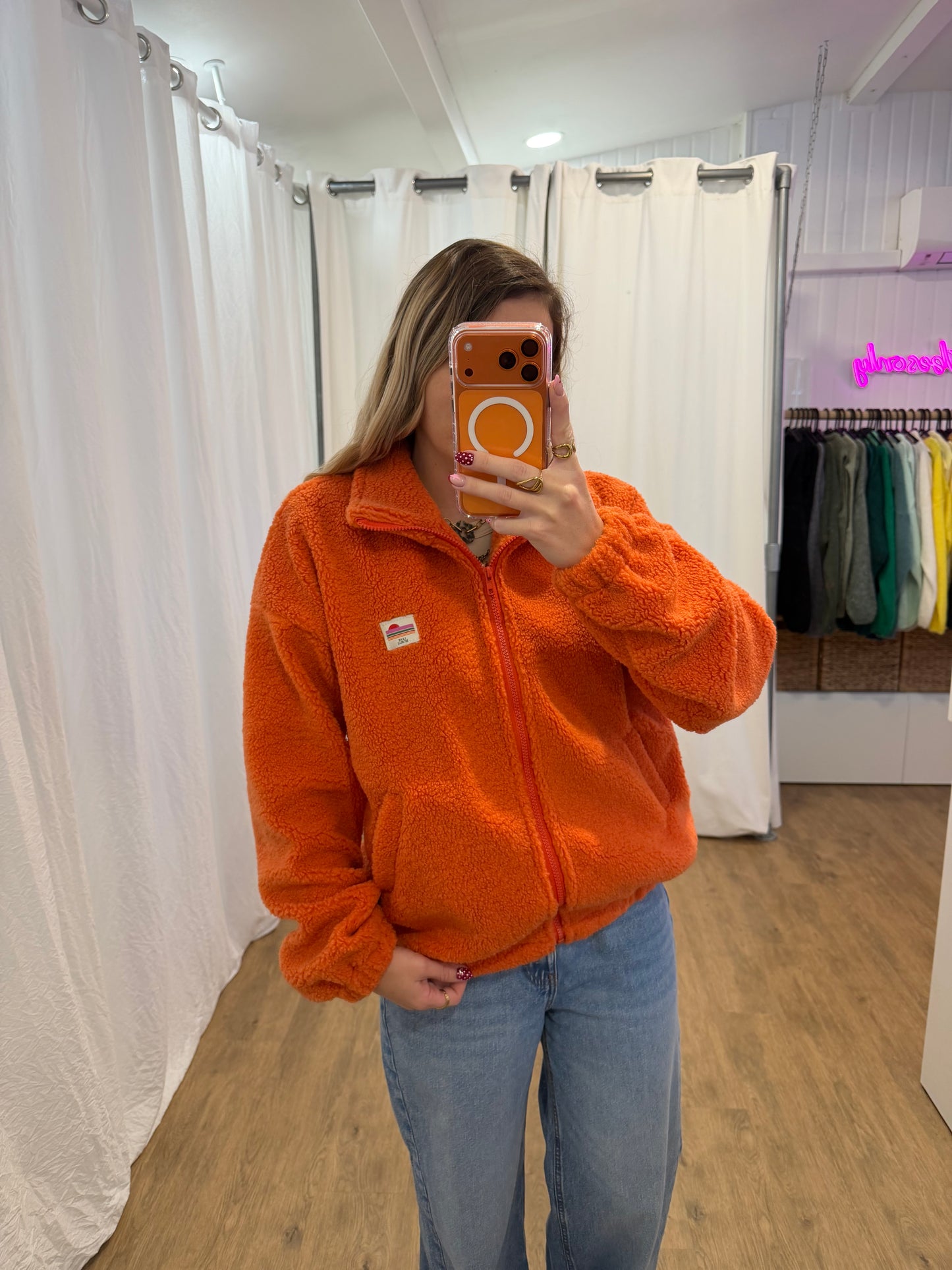 Veste polaire AVA Mandarine