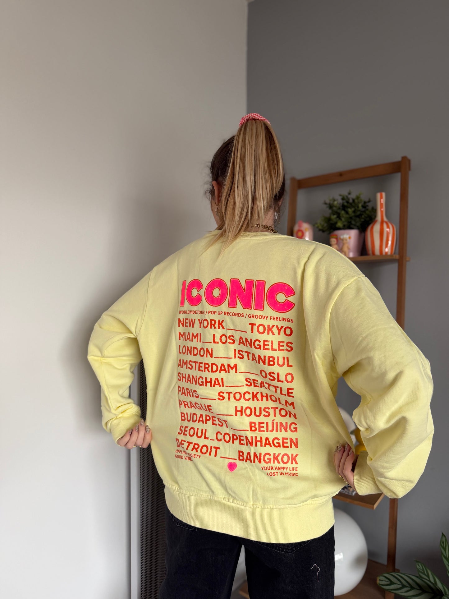 Sweat ICONIC Jaune