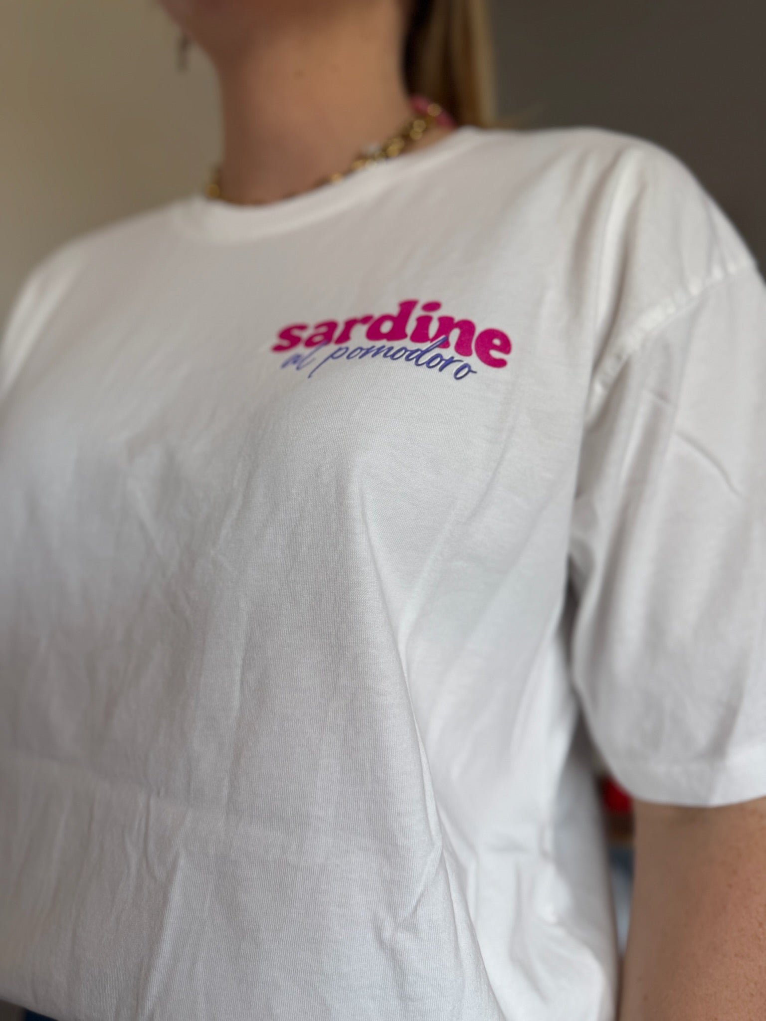 T-shirt SARDINE Blanc