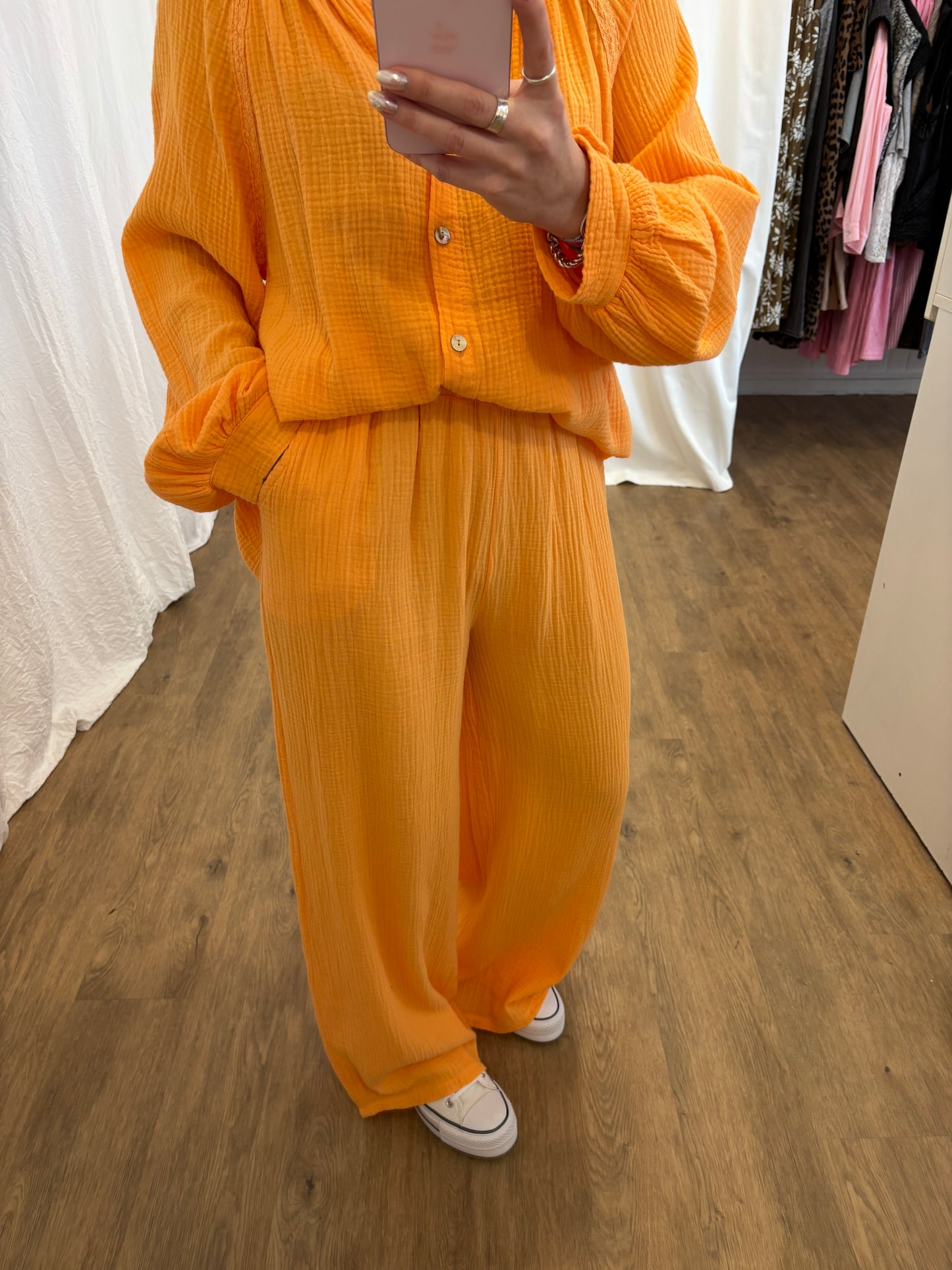 Pantalon LYA Orange agrume