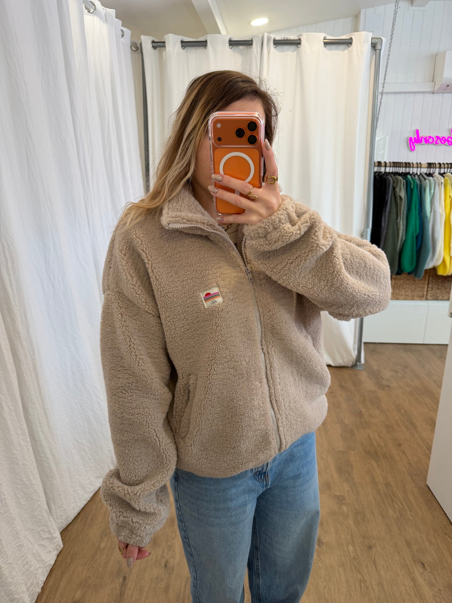 Veste polaire AVA Taupe