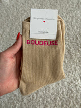 Chaussettes montantes BOUDEUSE