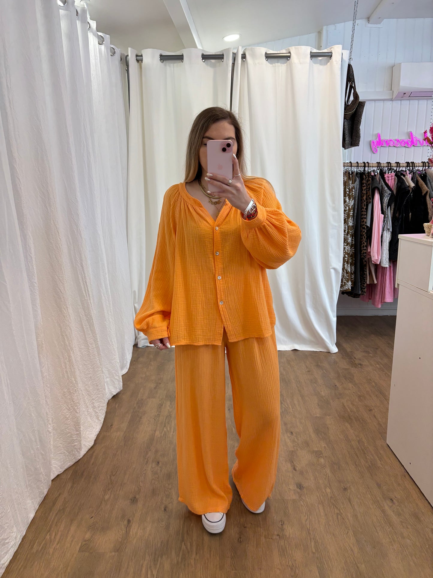 Blouse LYA Orange agrume