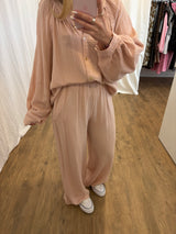 Pantalon LYA Rose clair