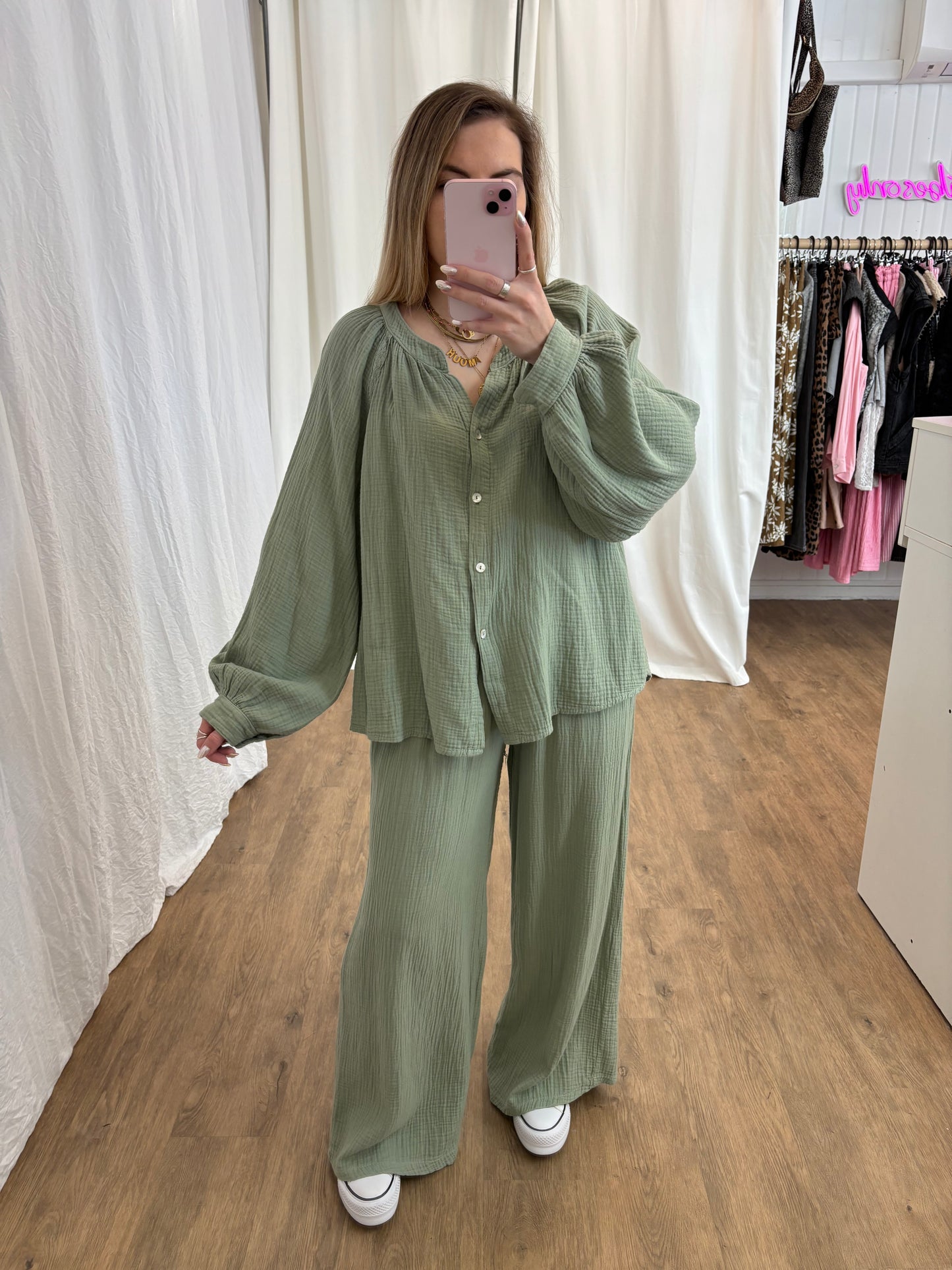 Blouse LYA Kaki clair