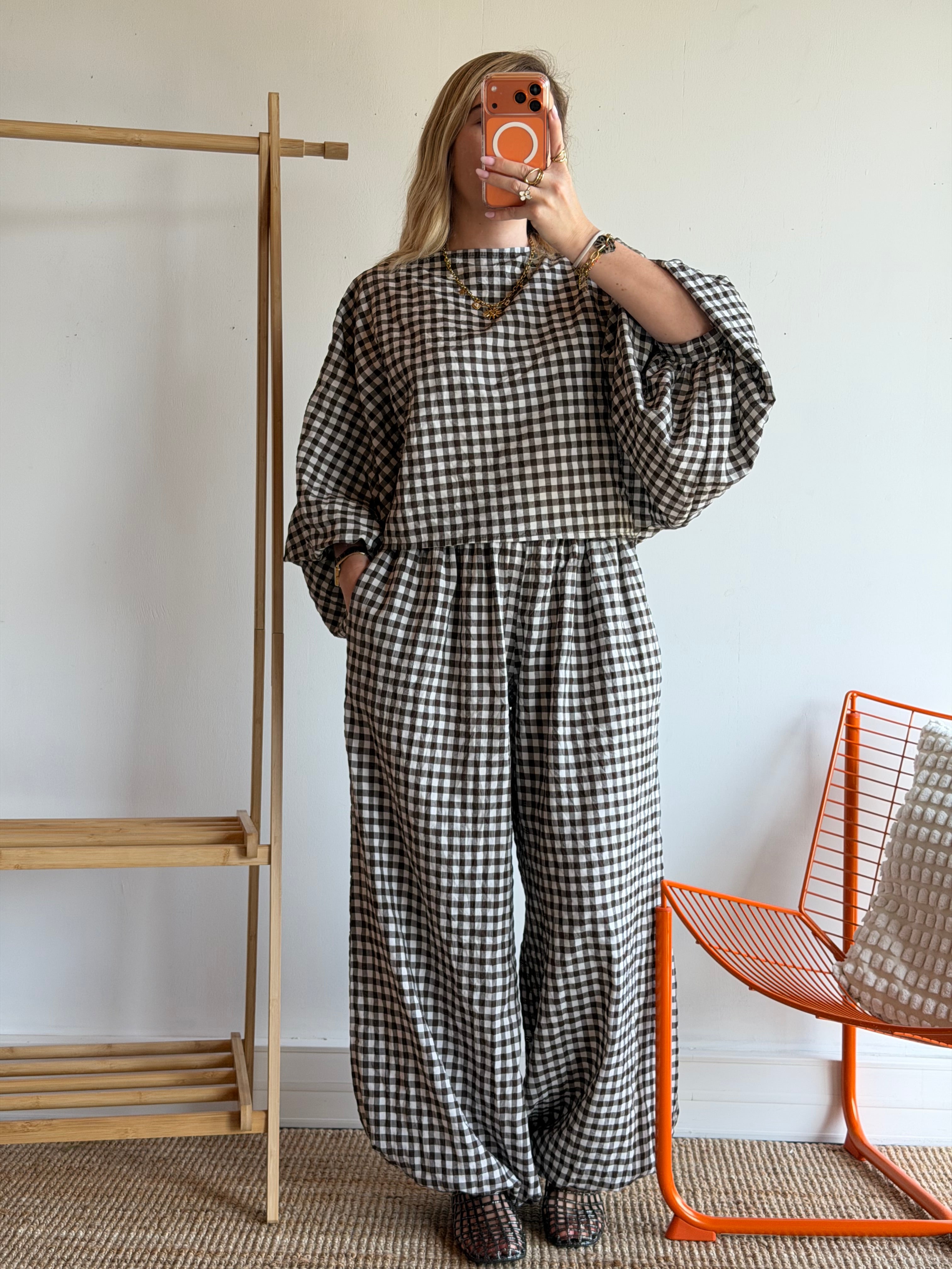 Pantalon DIANE Chocolat