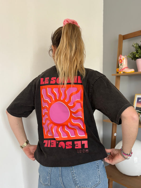 T-shirt SOLEIL Noir