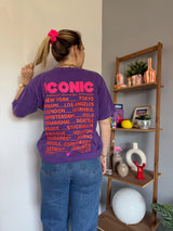 T-shirt ICONIC Violet
