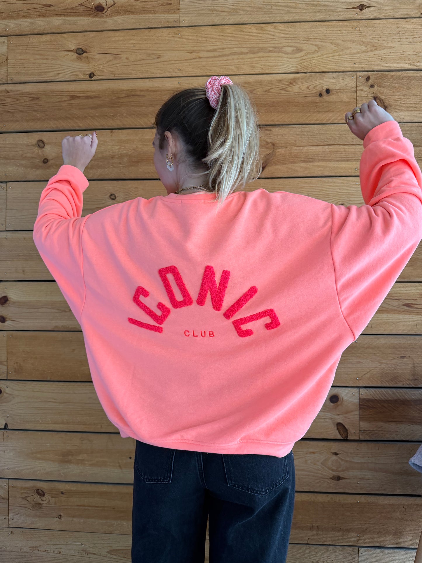 Sweat ICONIC Corail fluo