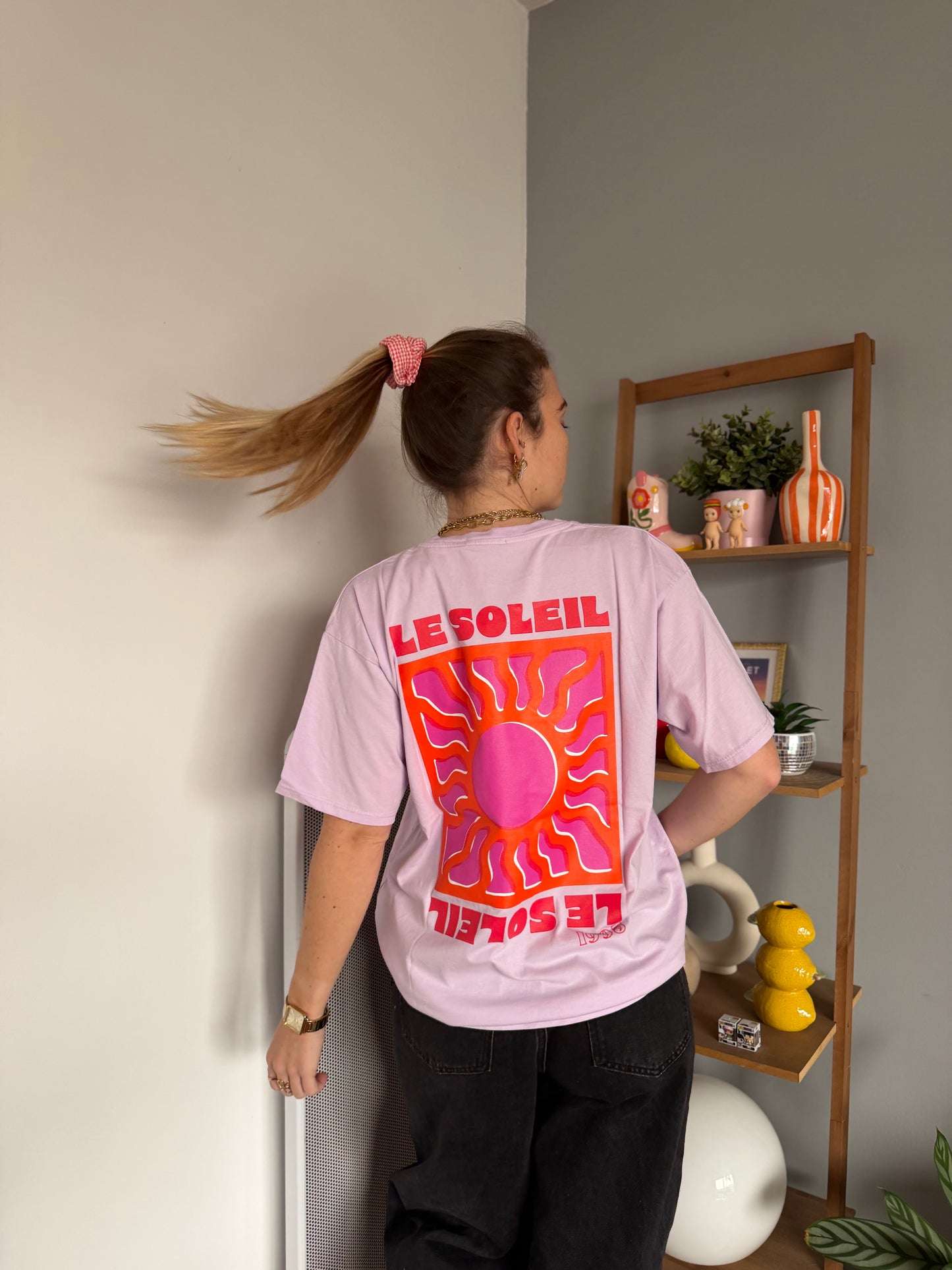 T-shirt SOLEIL Lilas