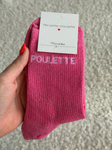 Chaussettes montantes POULETTE