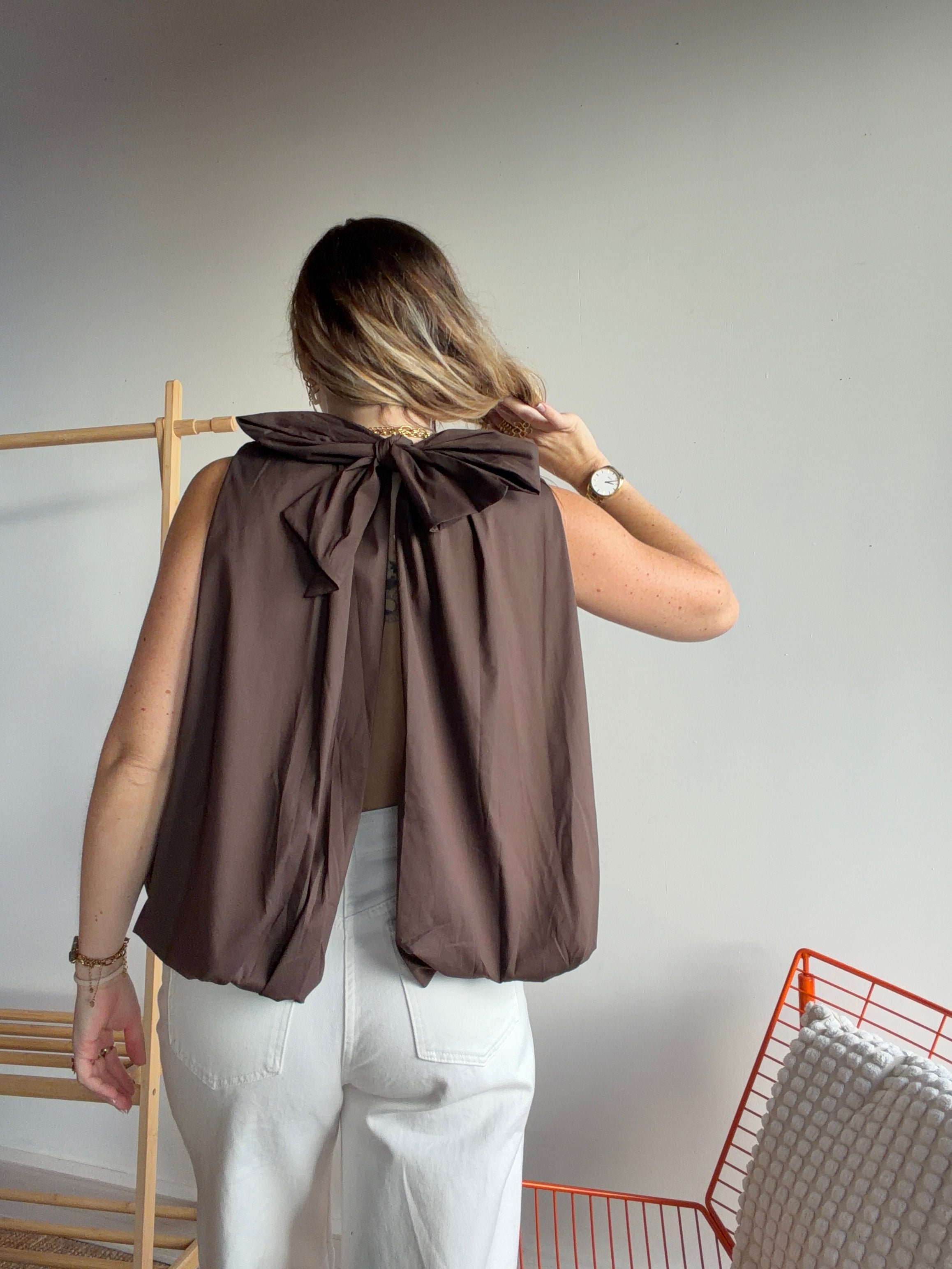 Top CARLA Chocolat