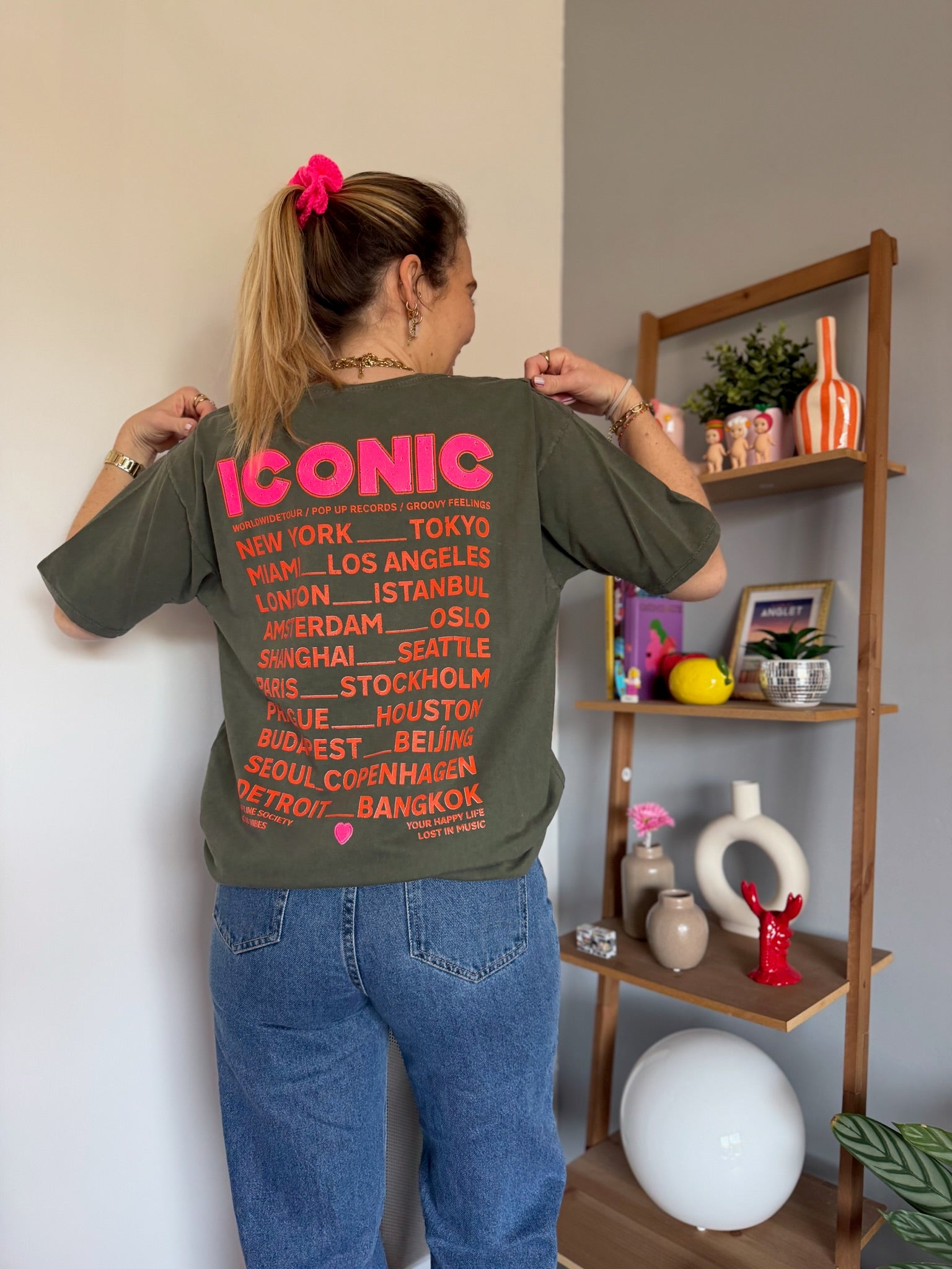 T-shirt ICONIC Kaki