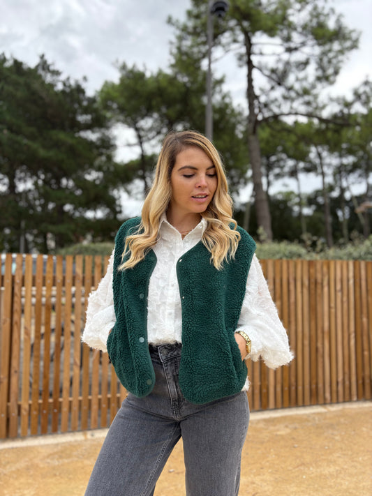 Veste sans manches ABY Vert foncé