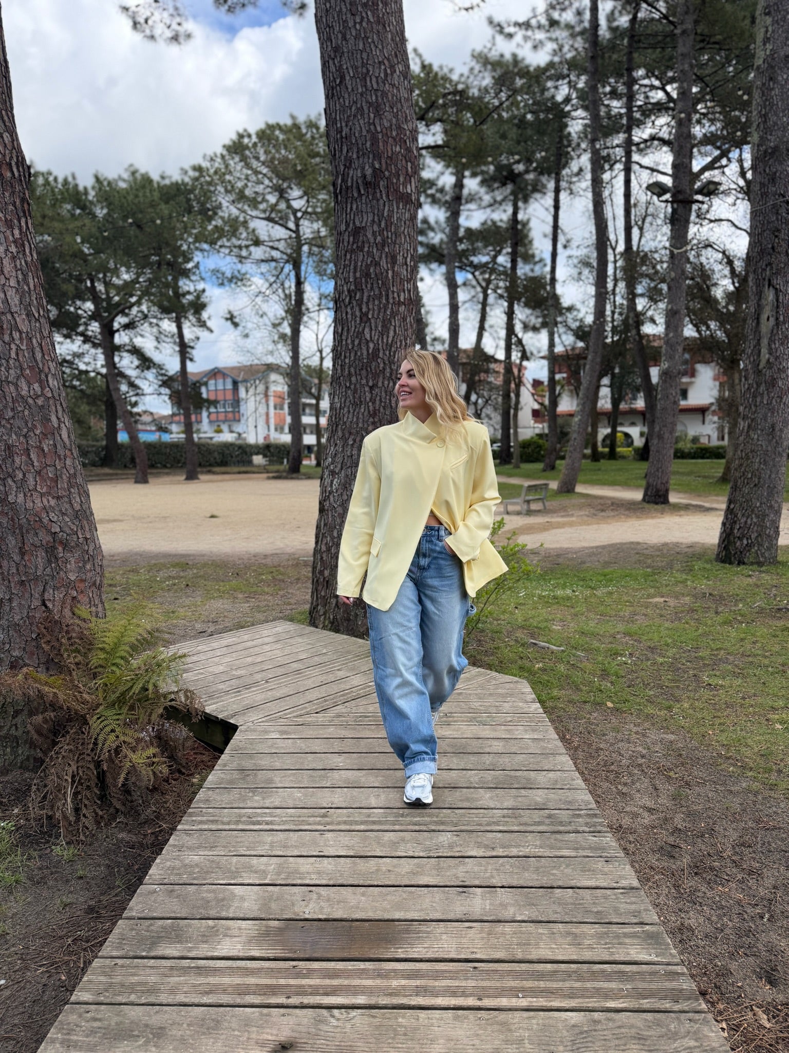 Veste blazer CHLOÉ Jaune