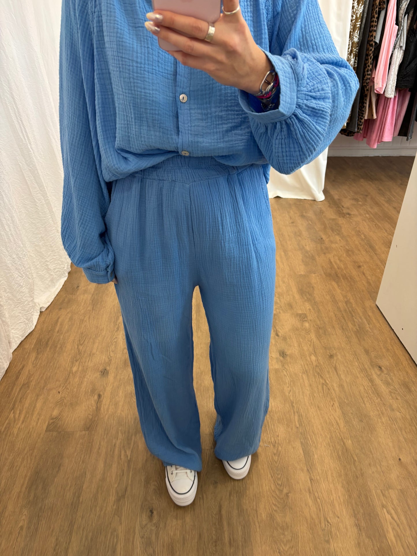 Pantalon LYA Bleu