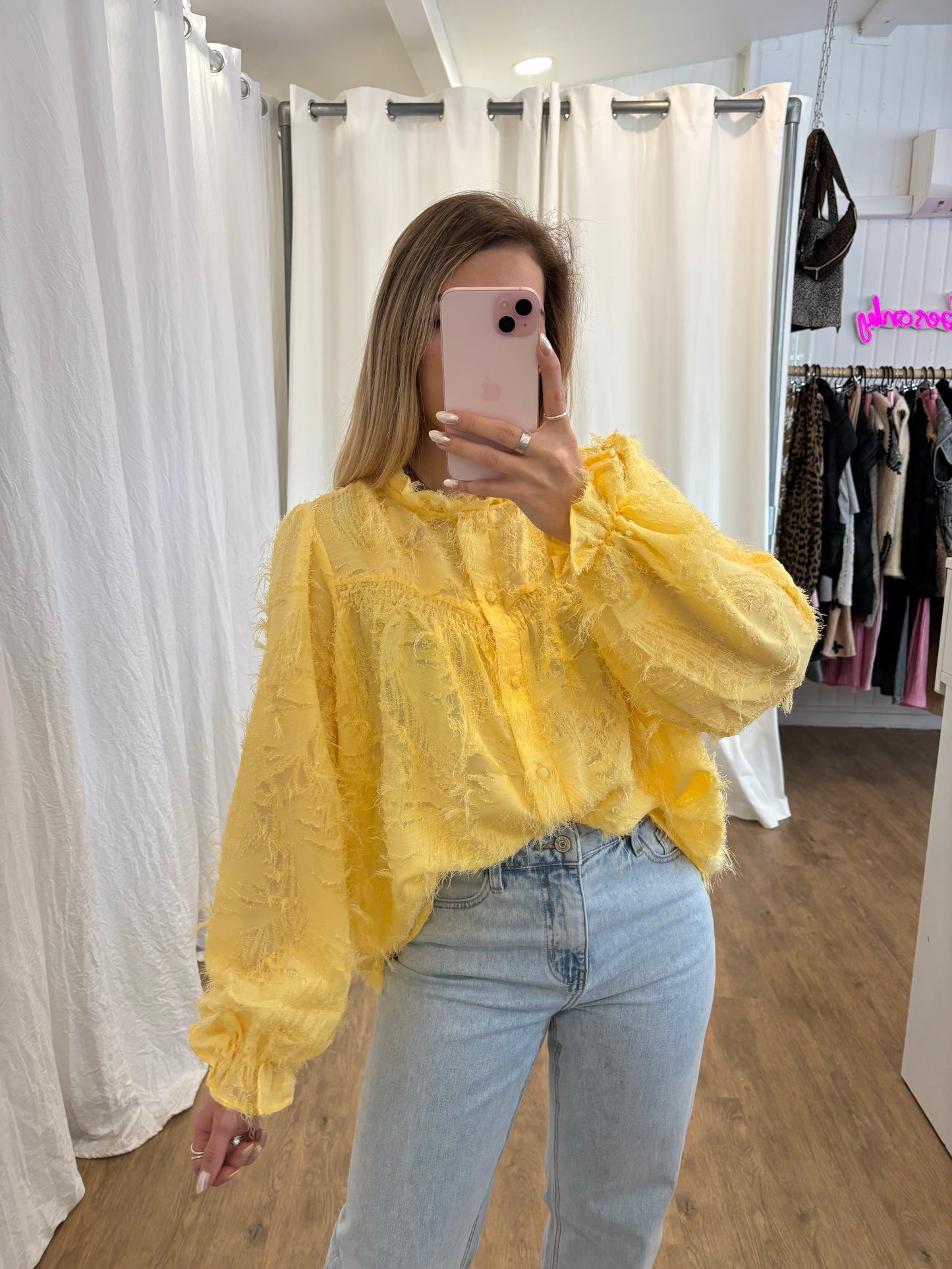 Chemise AINA Jaune