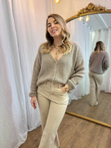 69 - Gilet LOU - Gris beige 🧡