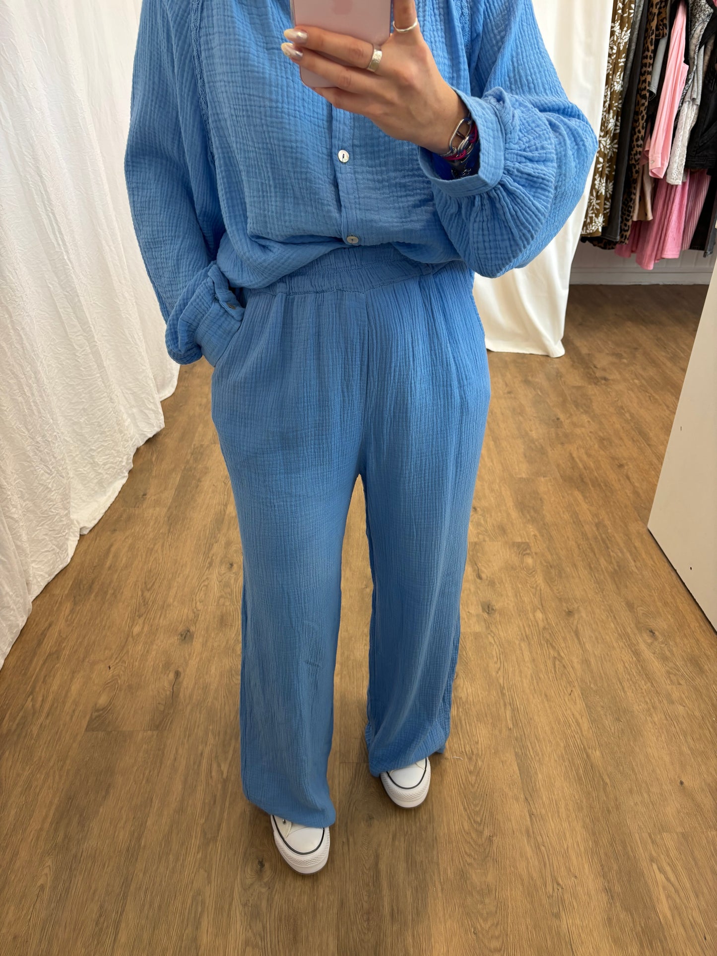 Pantalon LYA Bleu