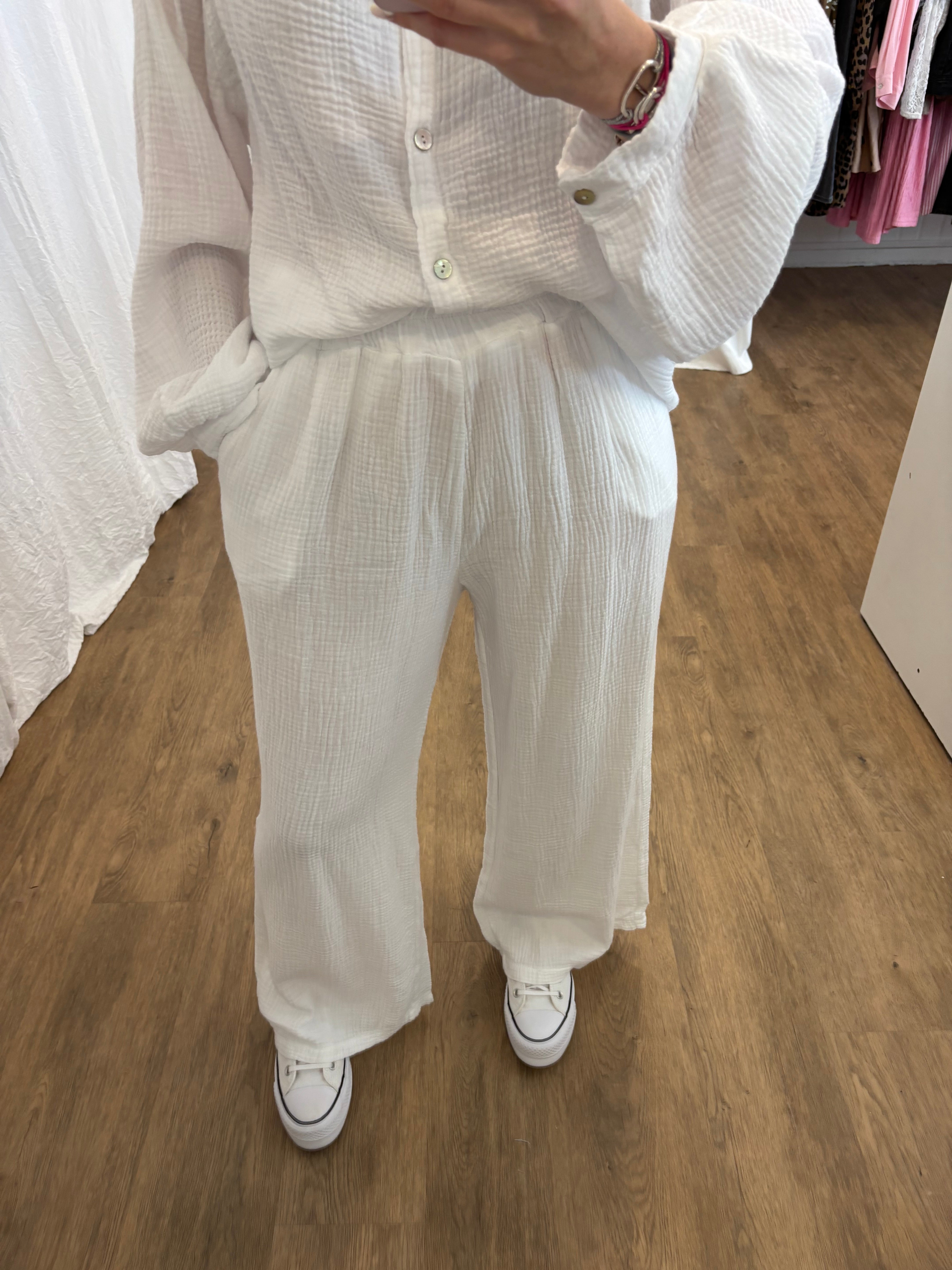 Pantalon LYA Blanc