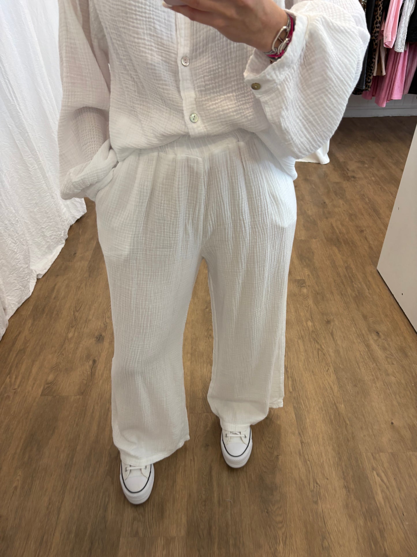 Pantalon LYA Blanc