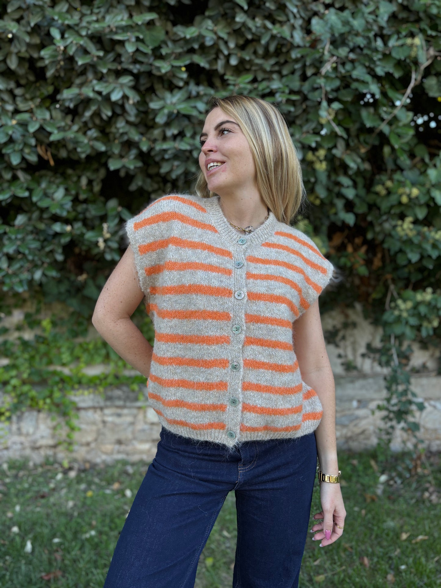 Gilet sans manches ZOÉ - 8 couleurs