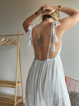 Robe LOUISA Blanc