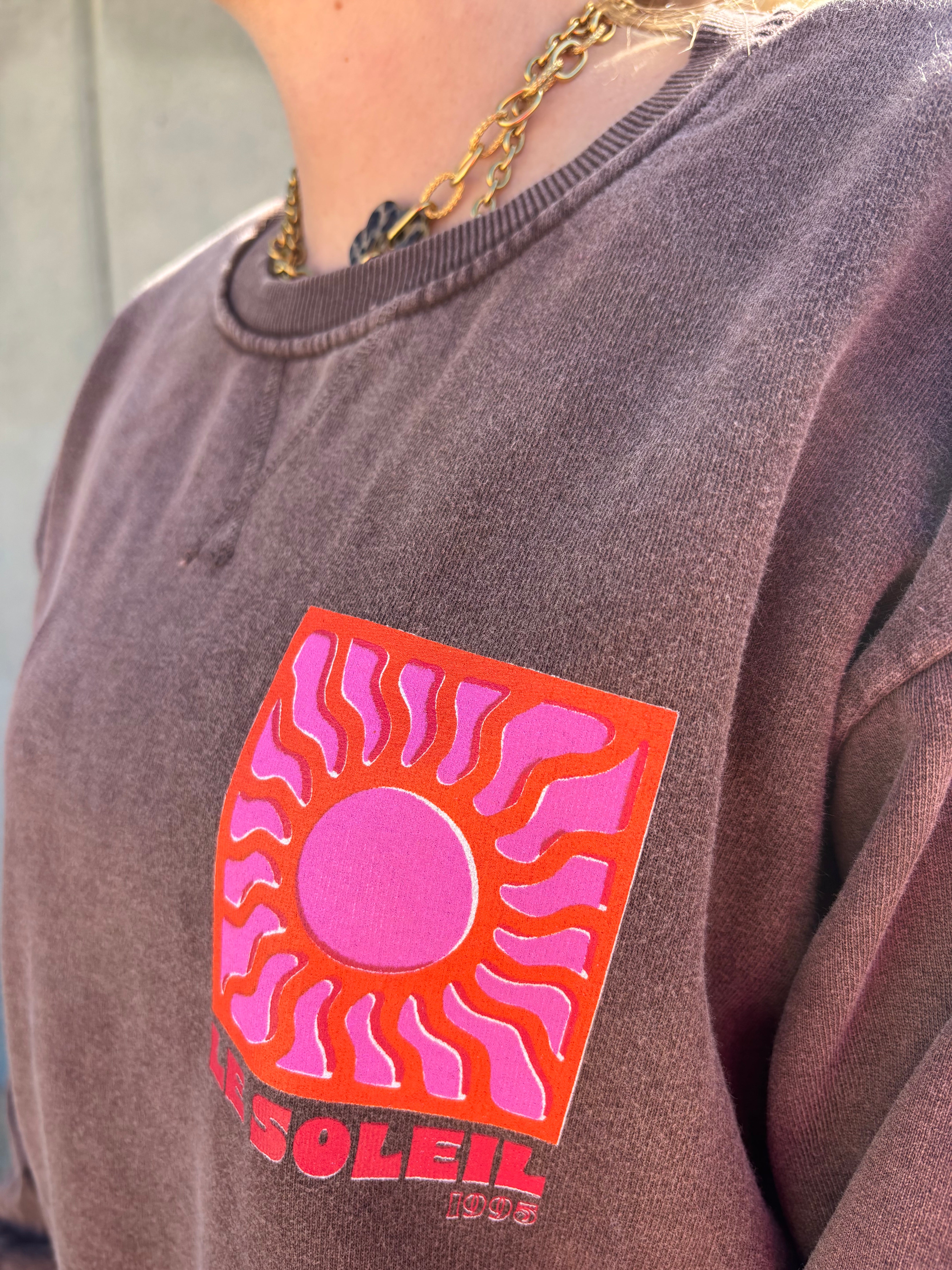 Sweat SOLEIL Marron