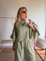 Blouse DIANE Vert anis