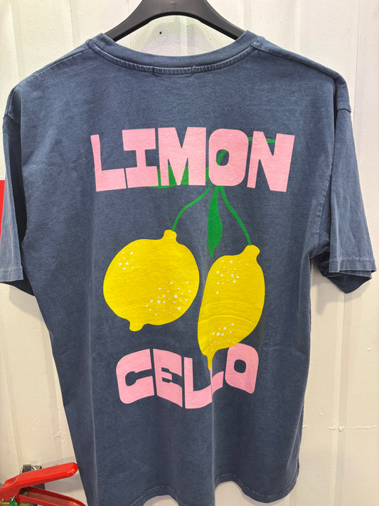 T-shirt LIMON Bleu marine