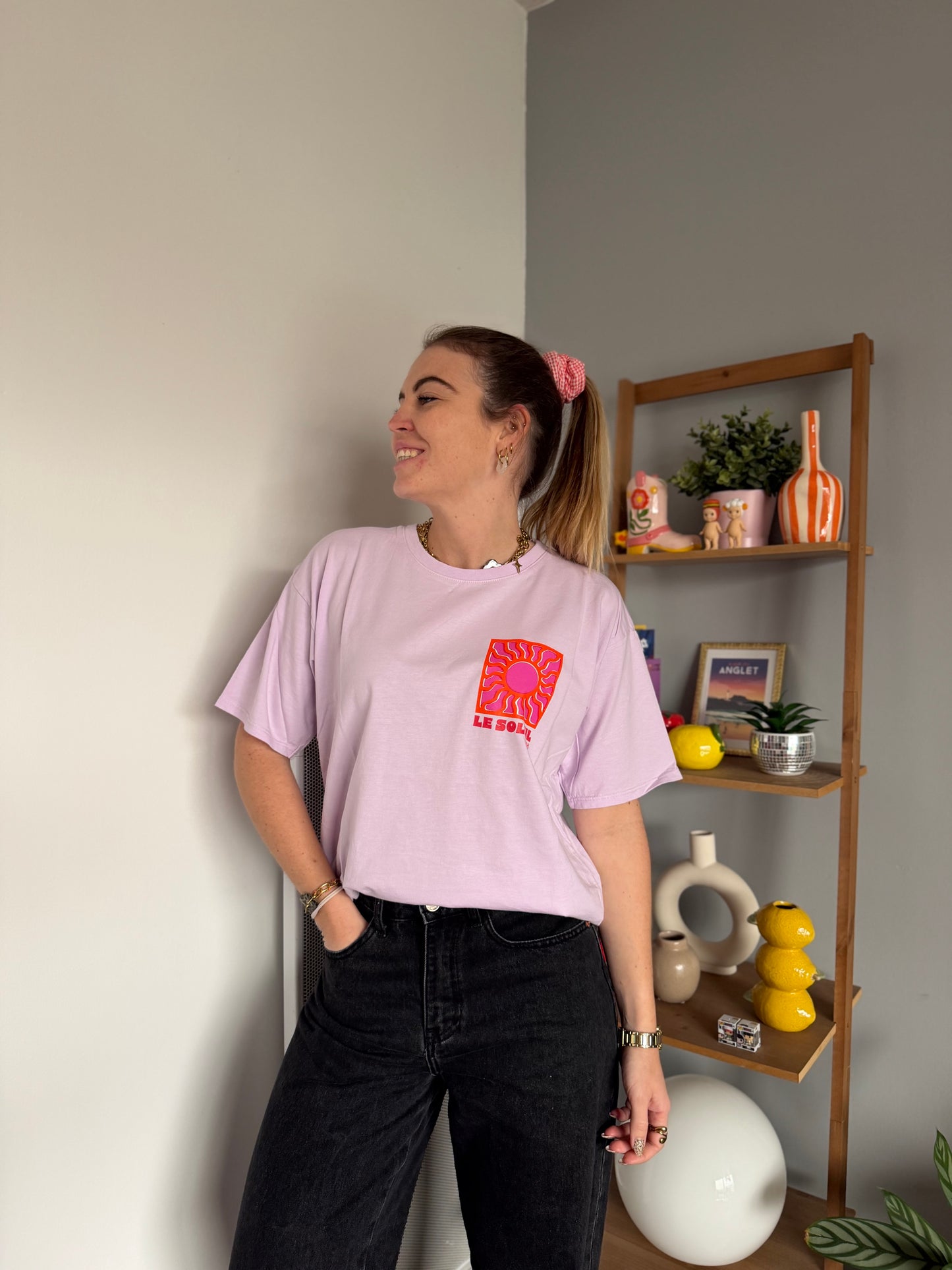 T-shirt SOLEIL Lilas