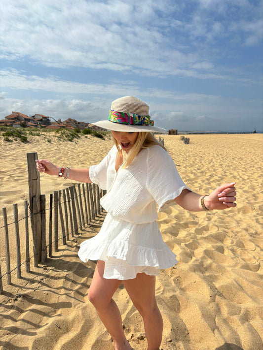 Combishort ALBANE Blanche