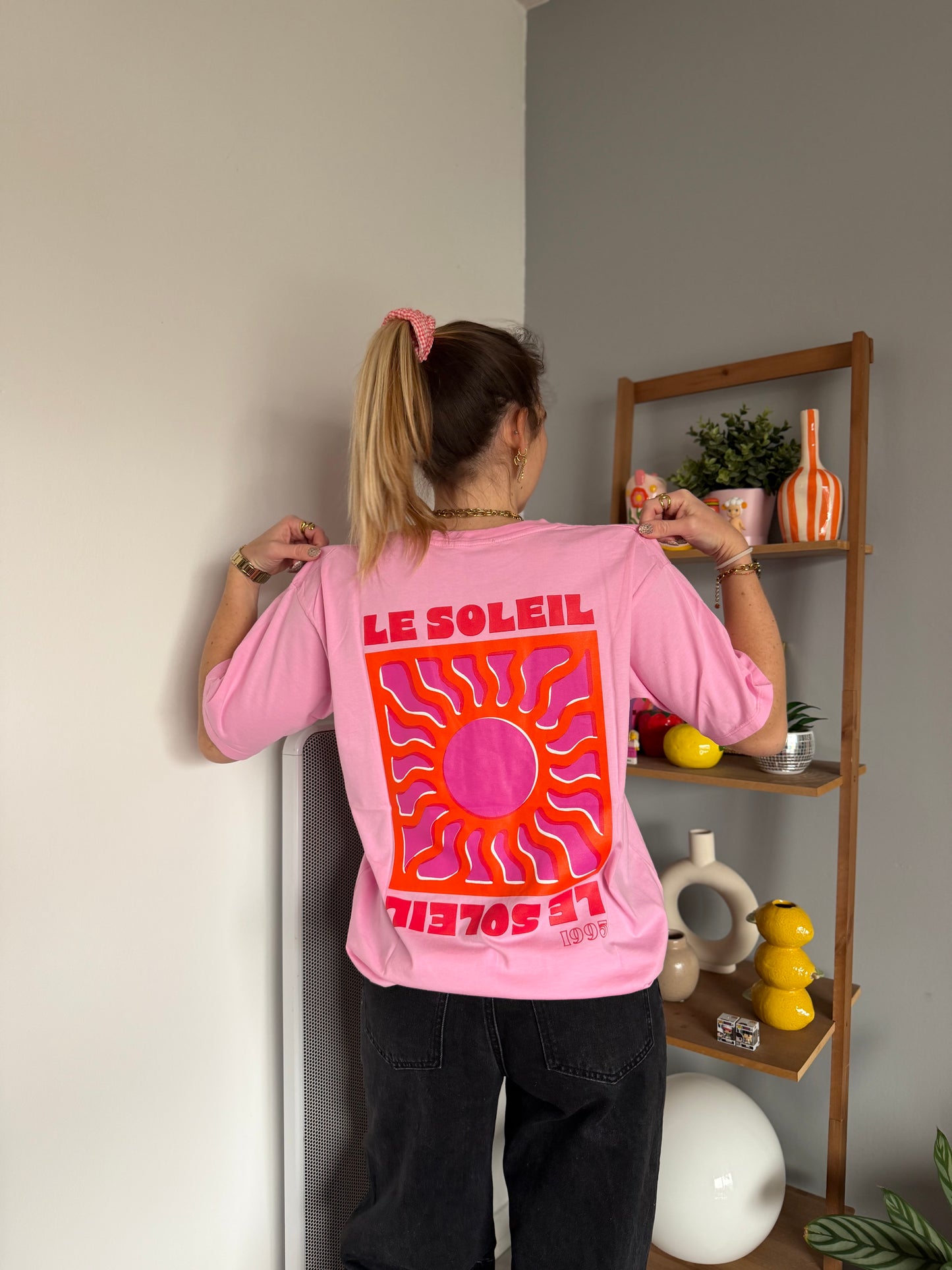 T-shirt SOLEIL Rose baby
