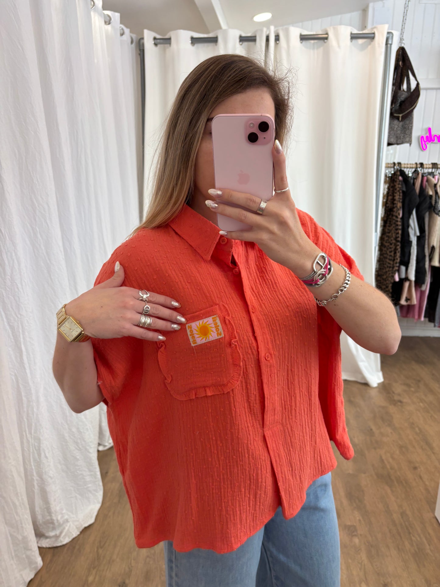 Chemise LOLA Orange
