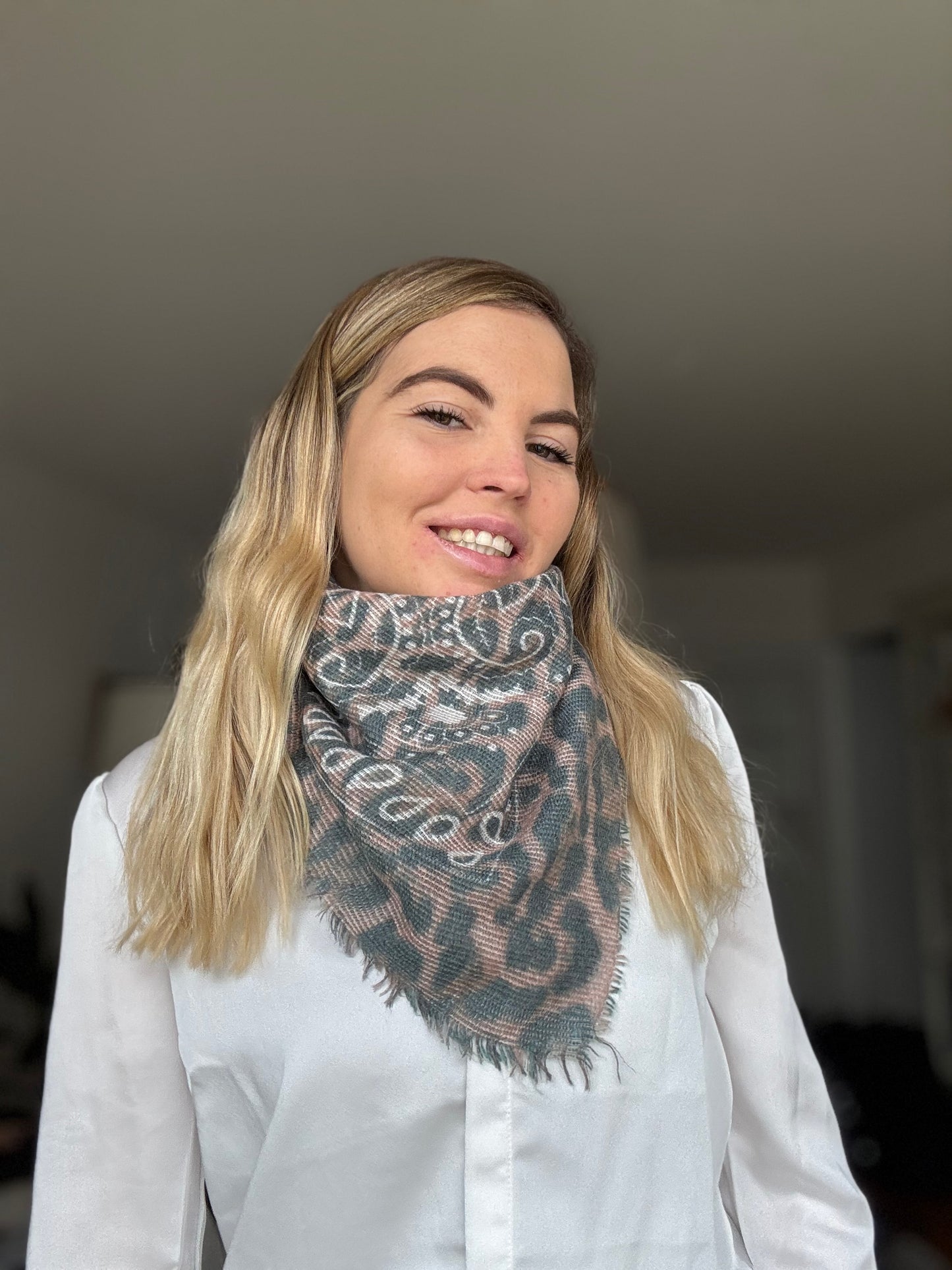 Foulard Bandana Grand Léopard