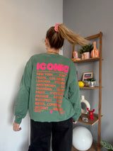 Sweat ICONIC Vert bouteille