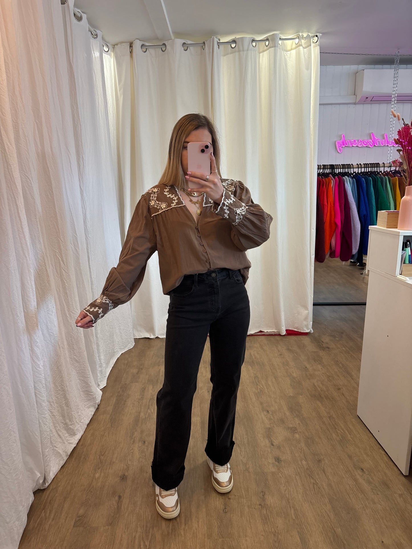 Blouse JULIA Chocolat