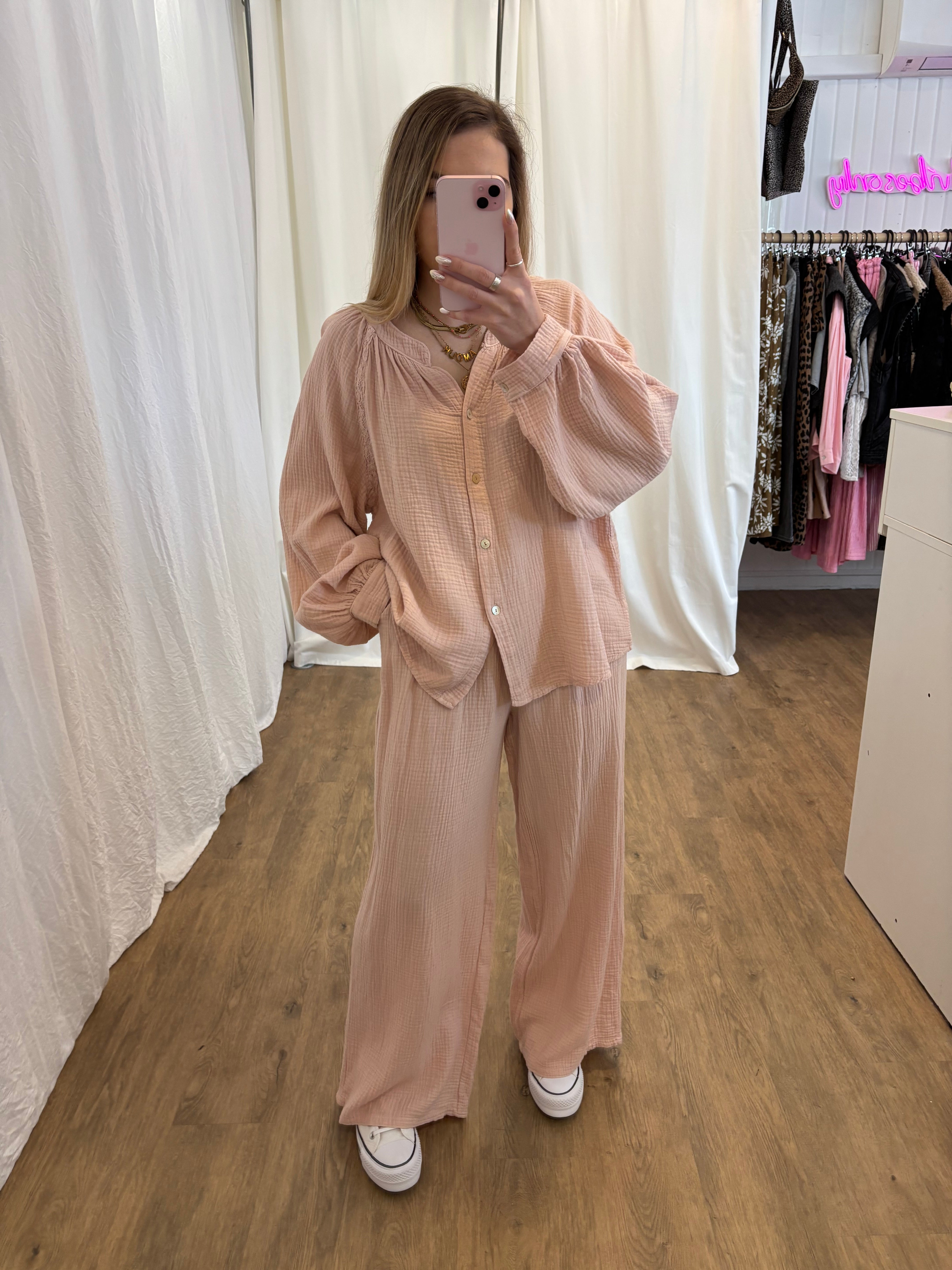 Blouse LYA Rose clair