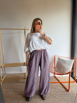 Pantalon DIANE Prune