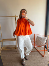 Top CARLA Orange
