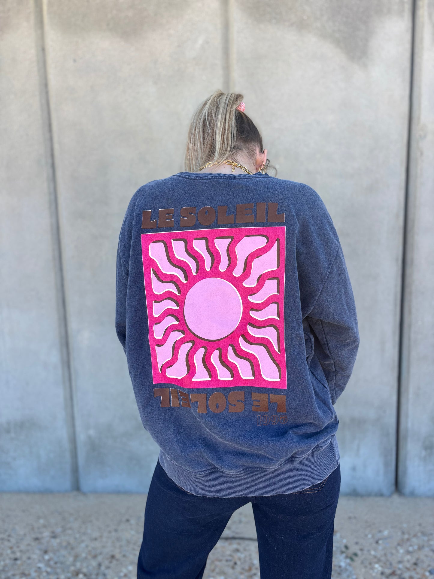 Sweat SOLEIL Bleu marine (NEW)