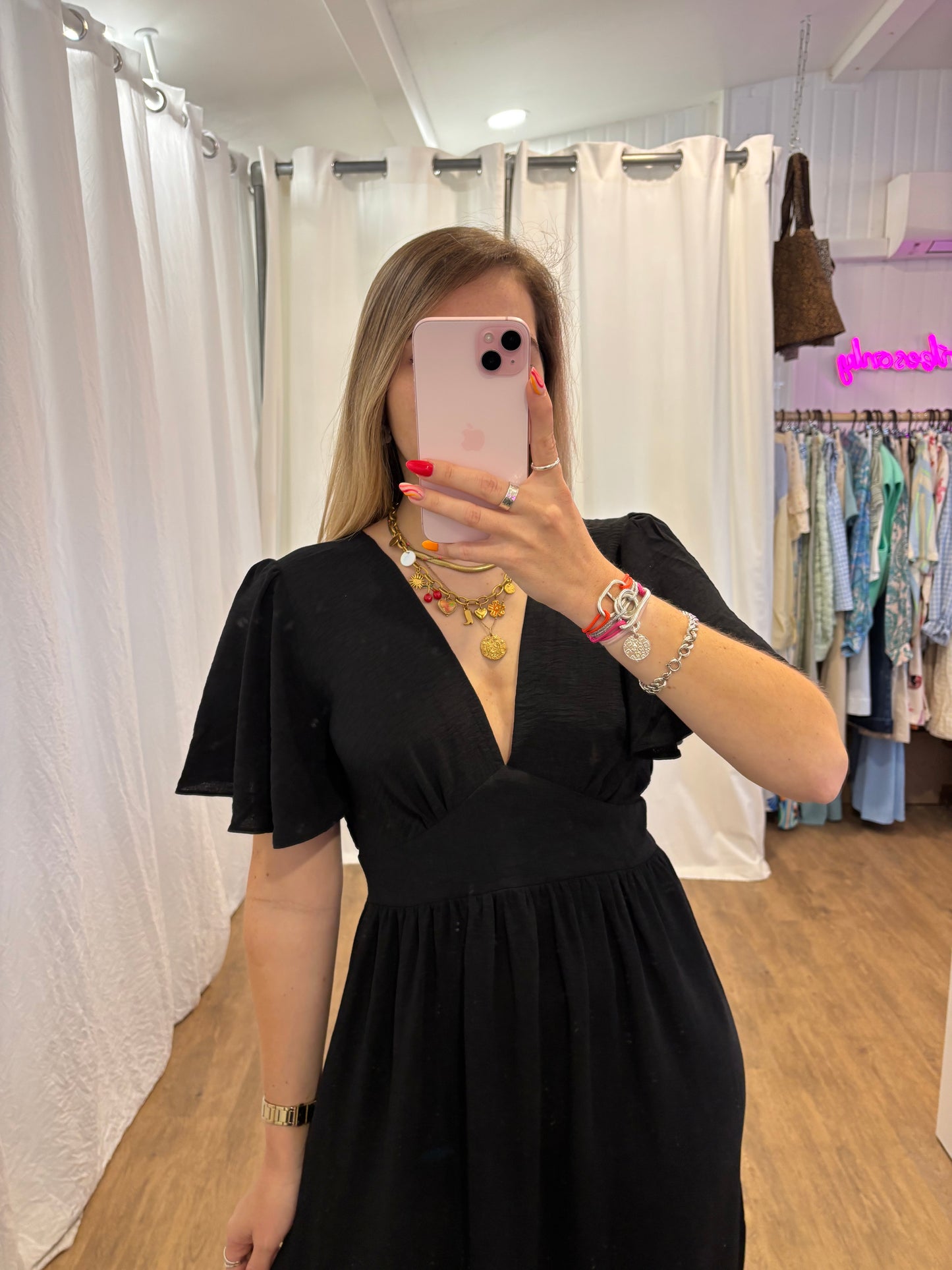 Robe longue EMMA Noir