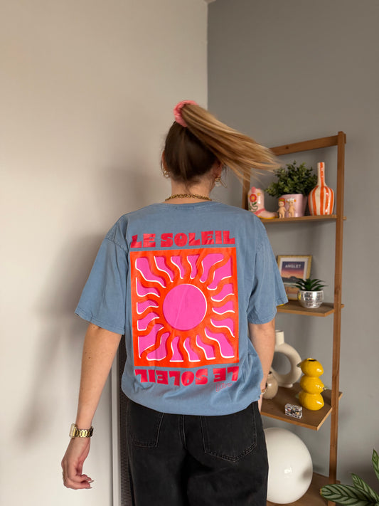 T-shirt SOLEIL Bleu