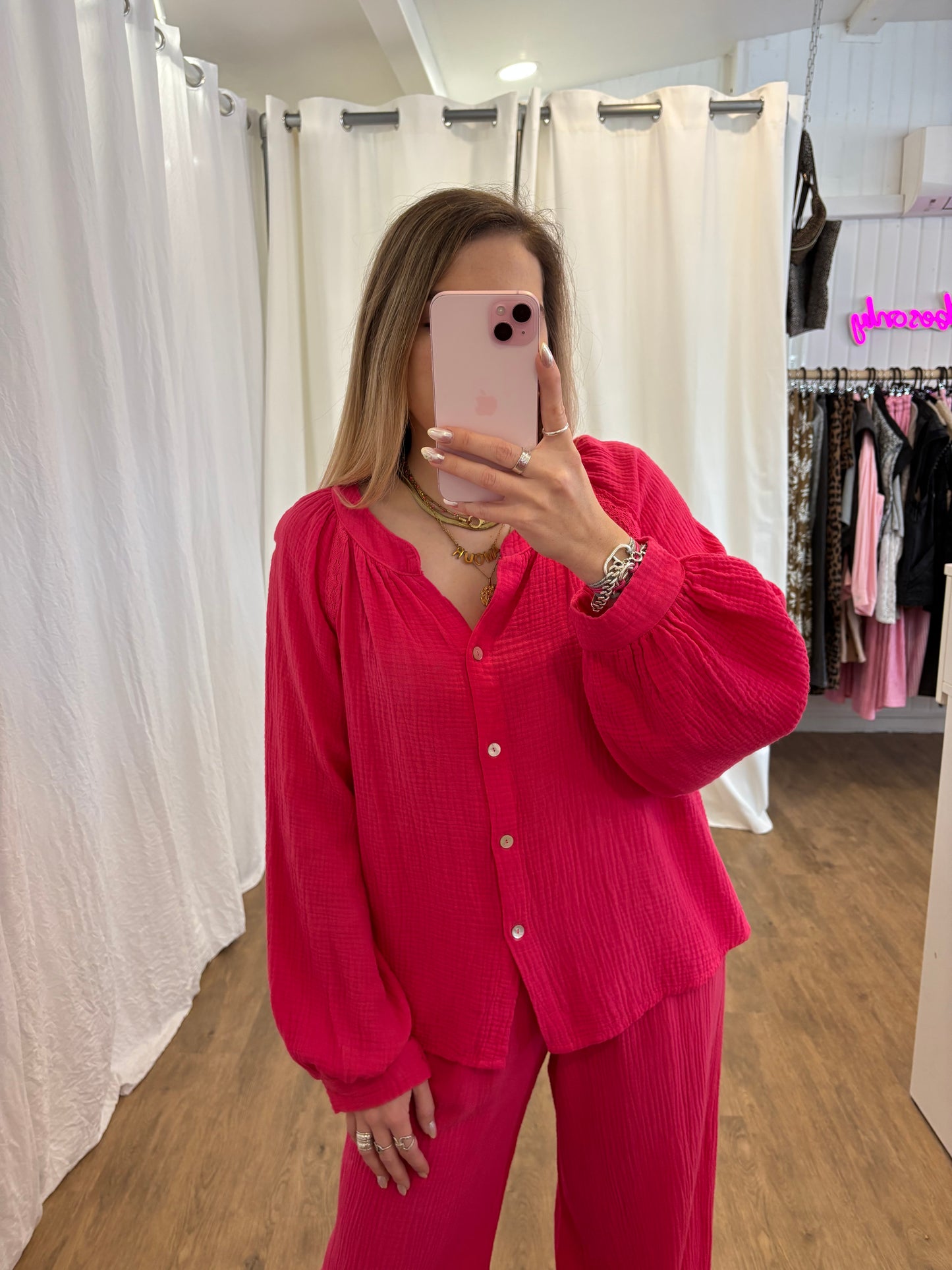 Blouse LYA Framboise