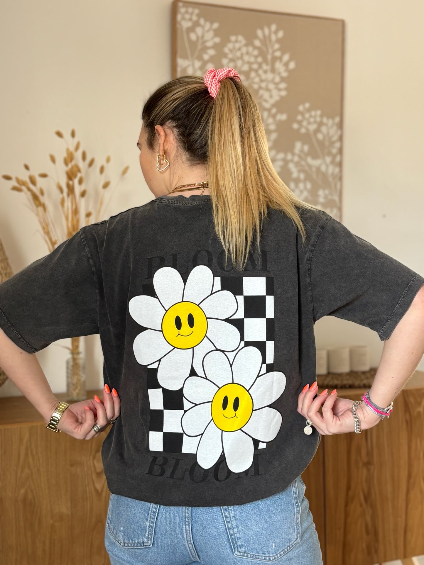T-shirt BLOOM Noir